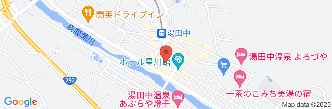 湯田中渋温泉郷 ホテル水明館の地図