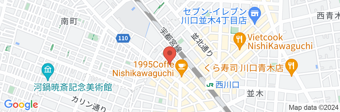 東横INN西川口駅の地図