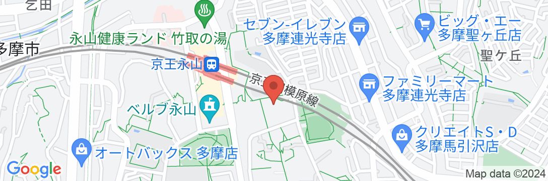 スマイルホテル東京多摩永山の地図