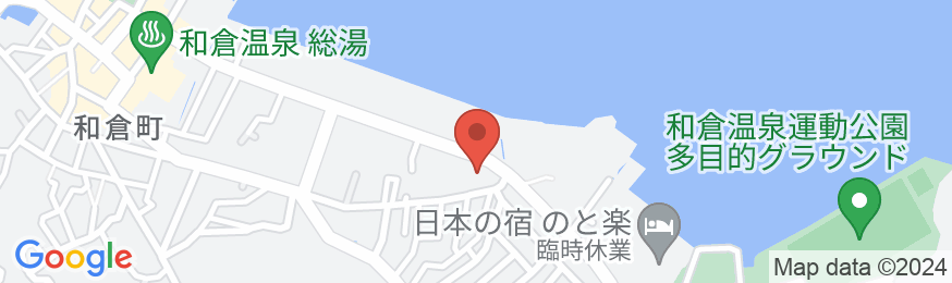 和倉温泉はまづるの地図