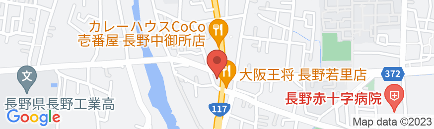 犀川温泉旅館の地図