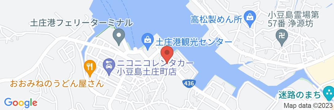 喜久家旅館 <小豆島>の地図