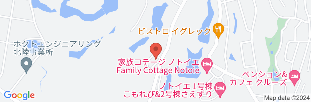 家族コテージ ノトイエの地図