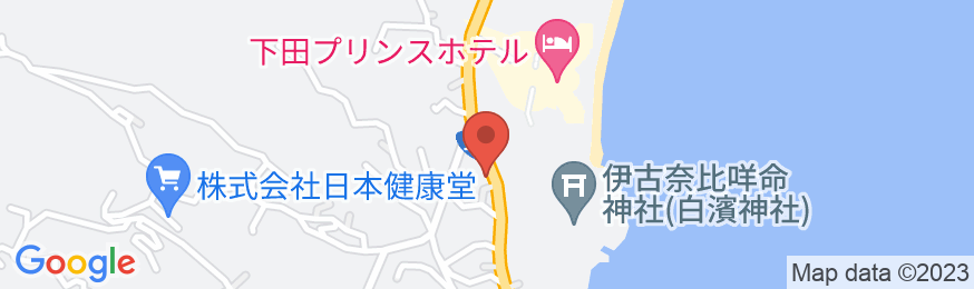 白浜ゲストハウス うーちゃん家の地図