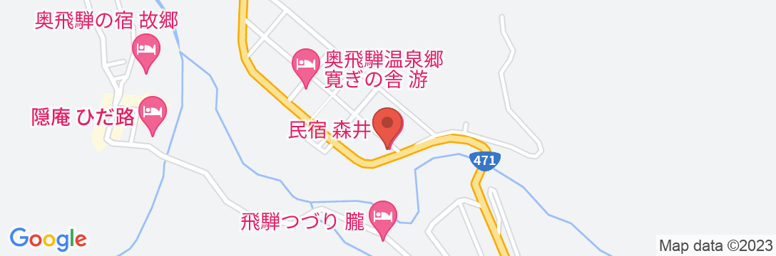 民宿森井の地図