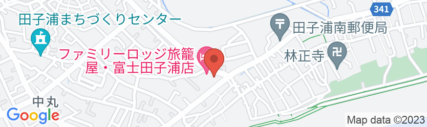 ファミリーロッジ旅籠屋・富士田子浦店の地図