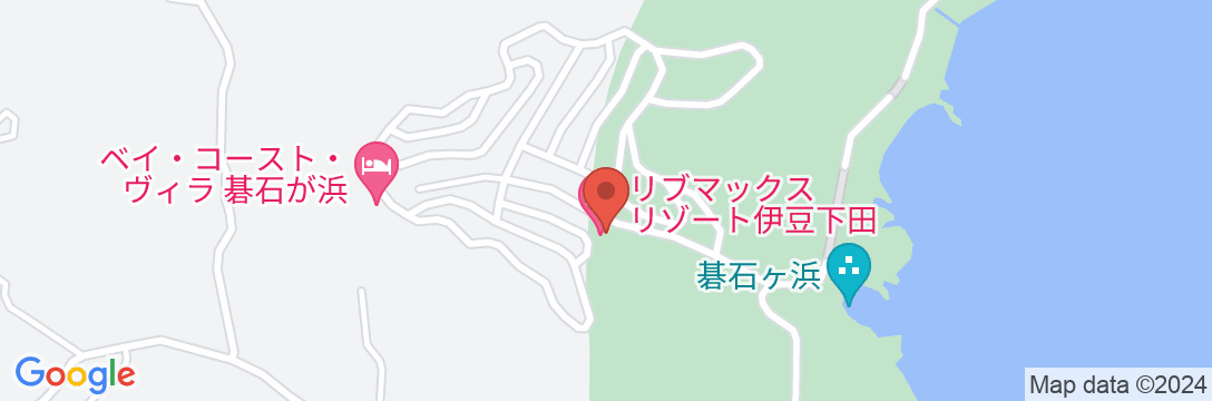 リブマックスリゾート伊豆下田の地図