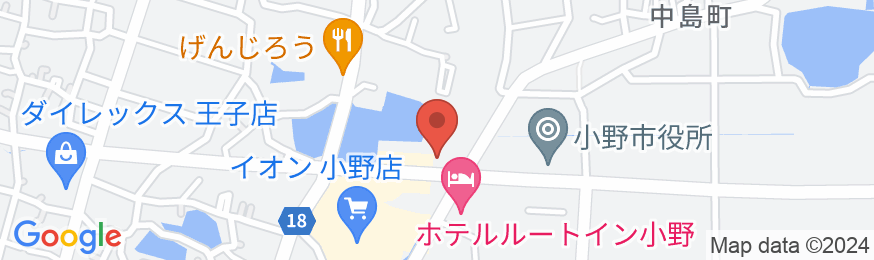 ホテル ルートイン小野の地図