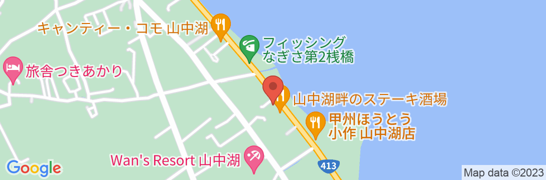 りす村別荘の地図