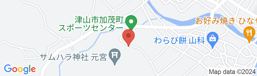 ウッディハウス加茂の地図