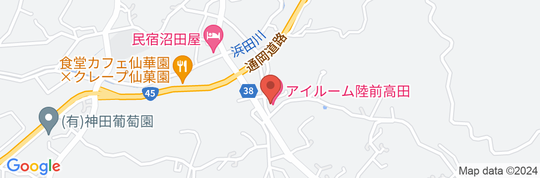 アイルーム陸前高田の地図