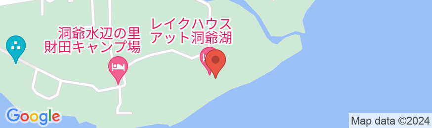 LAKEHOUSE AT TOYAKO(レイクハウス洞爺湖)の地図