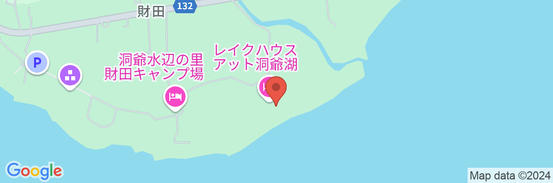 LAKEHOUSE AT TOYAKO(レイクハウス洞爺湖)の地図