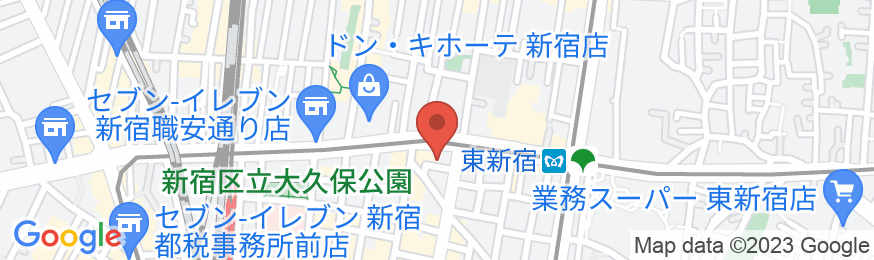 アパホテル〈東新宿 歌舞伎町〉の地図