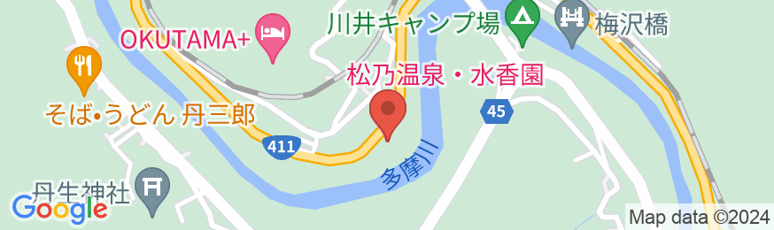 松乃温泉 水香園の地図