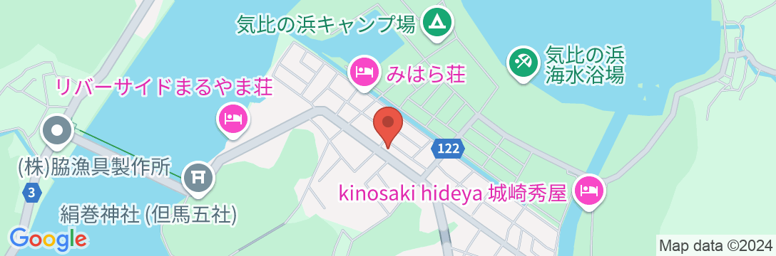 あつみ旅苑の地図