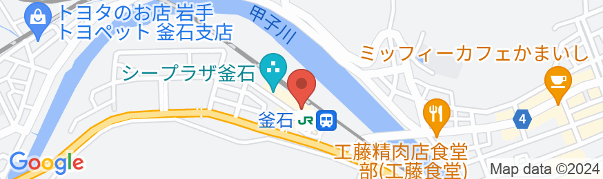 ホテルフォルクローロ三陸釜石<JR東日本ホテルズ>の地図