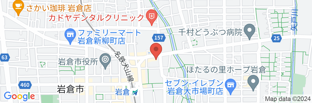 岩倉ステーションホテルの地図
