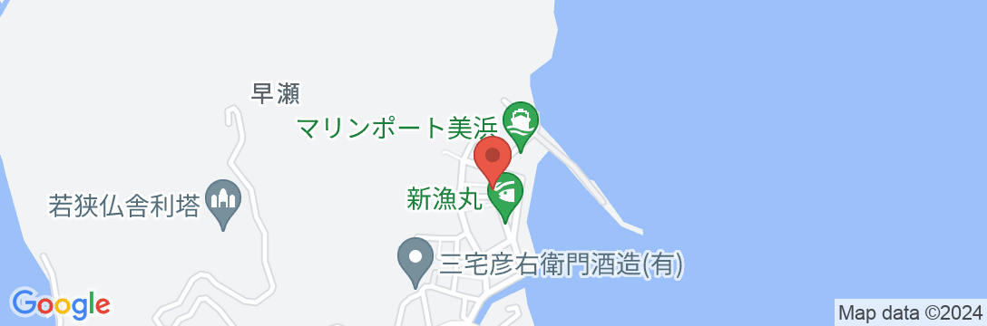 旅館たなべ <福井県>の地図