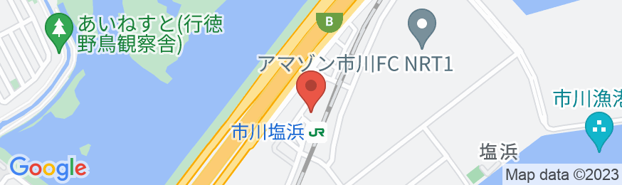 ナイスインホテル市川東京ベイ 〜舞浜まで電車6分〜の地図