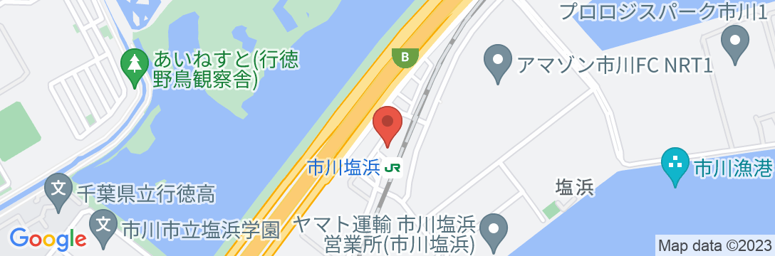 ナイスインホテル市川東京ベイ 〜舞浜まで電車6分〜の地図