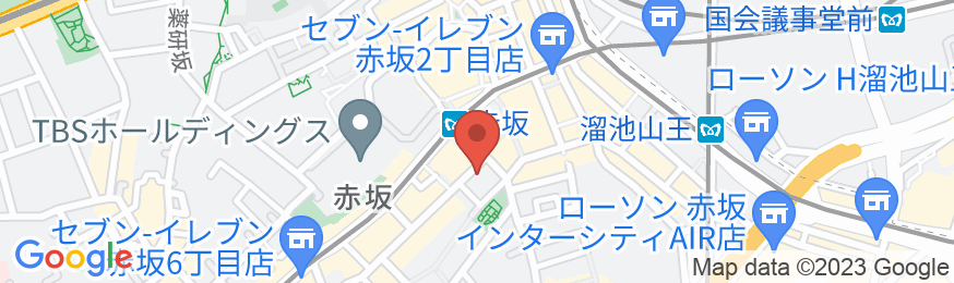 京王プレッソイン赤坂の地図
