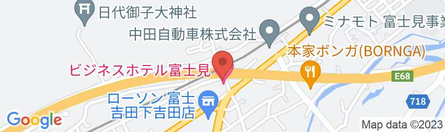 ビジネスホテル富士見の地図