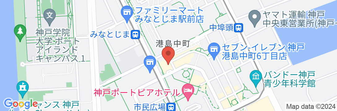 アリストンホテル神戸の地図
