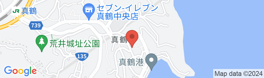 湘南 真鶴 貸別荘 海の地図
