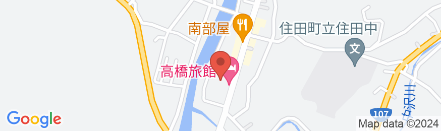 高橋旅館 <岩手県>の地図