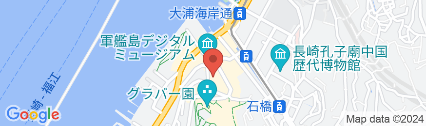 セトレ グラバーズハウス長崎の地図