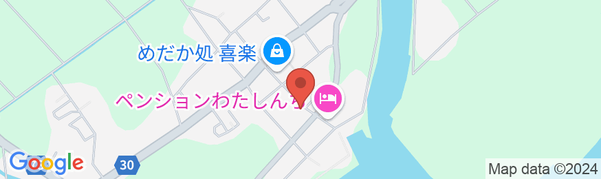 ペンションわたしんちの地図