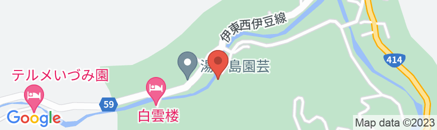 リブマックスリゾート天城湯ヶ島の地図