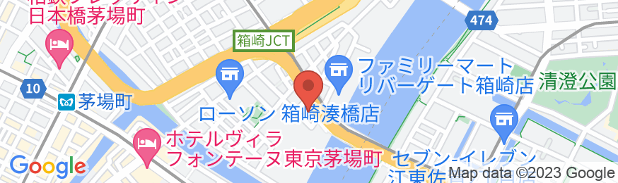 ホテルリブマックス日本橋箱崎の地図