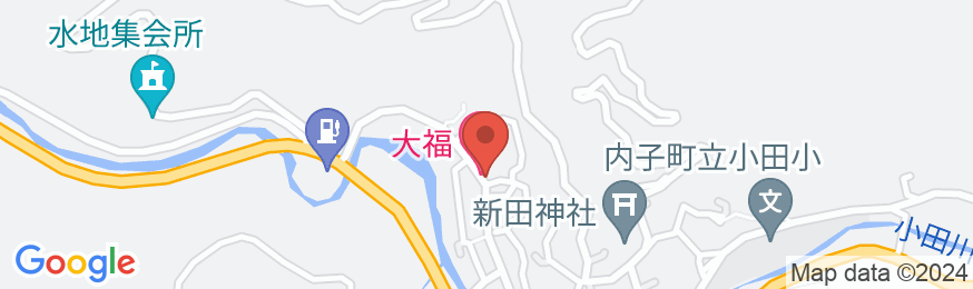 大福旅館の地図
