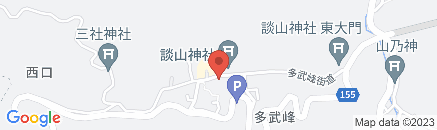 多武峰観光ホテルの地図