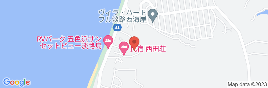 ウェル五色浜リゾートセンター <淡路島>の地図