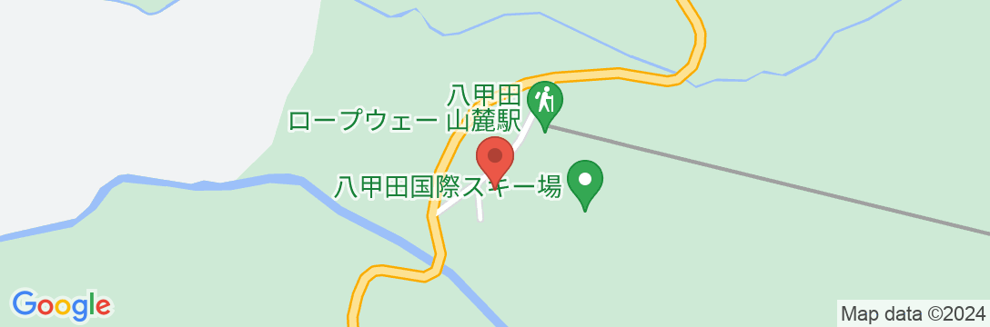 八甲田山荘の地図
