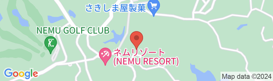 NEMU RESORT(ネムリゾート)の地図