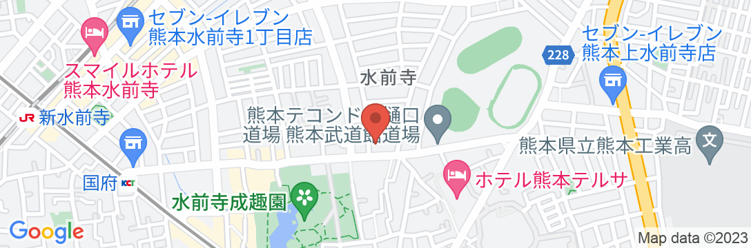 松屋別館の地図