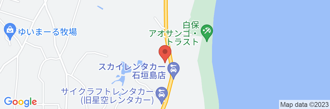 夏至南風(カーチバイ) <石垣島>の地図