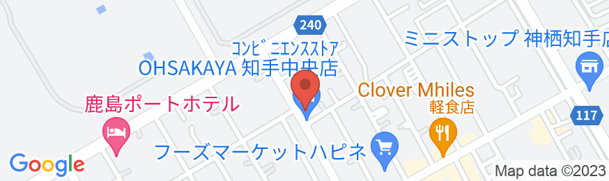 ビジネス旅館大坂屋の地図