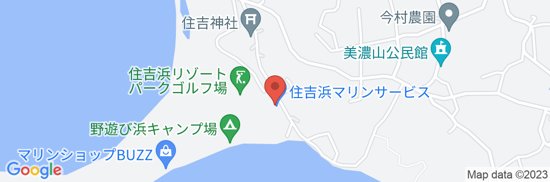 住吉浜リゾートパークの地図