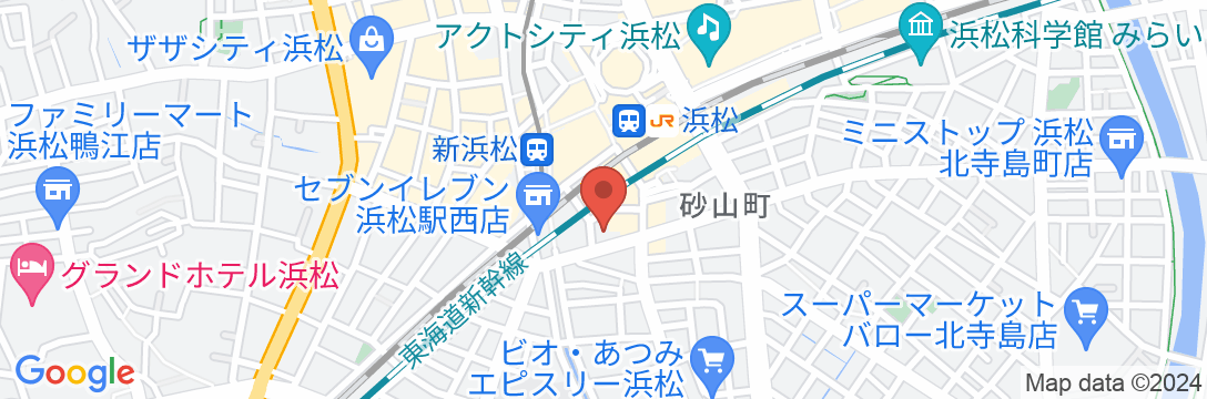 浜松ターミナルホテル 別館の地図
