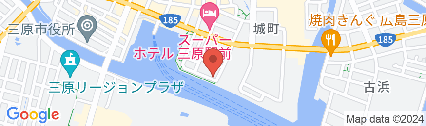 センターホテル三原 瀬戸内シーサイド(BBHホテルグループ)の地図