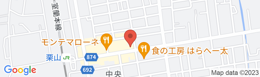 くりやま旅館の地図