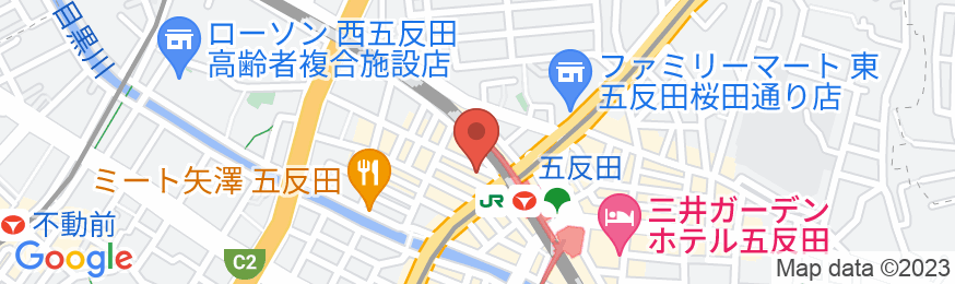 ホテルマイステイズ五反田駅前の地図