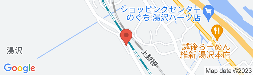 越後湯沢温泉 ファミリーペンションみどりやの地図