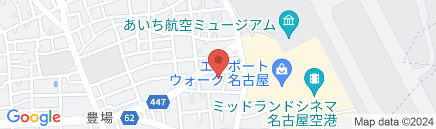 ビジネスホテルフィズ名古屋空港の地図