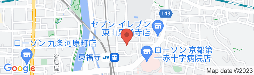 京都東山 くるみの地図